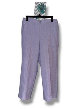 Alfred Dunner Lilac Straight-Leg Dress Pants, size 12P